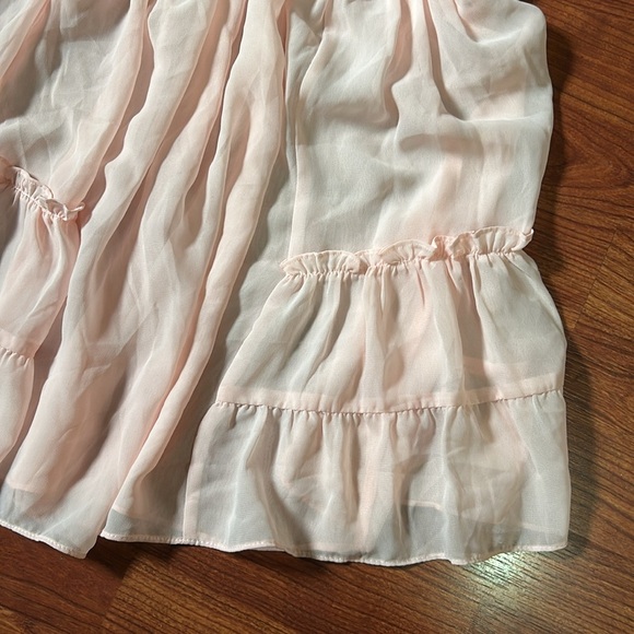 Light Pink Sleepwear Mini Dress - Picture 4 of 7